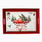 Tabuleiro CHRISTMAS CAR 45x30x4cm