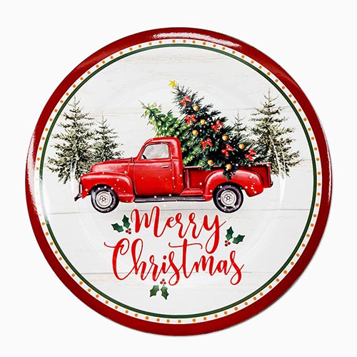 Prato Marcador CHRISTMAS CAR