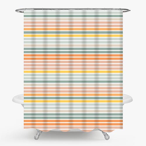 PASTEL TONES Shower Curtain 180x200cm