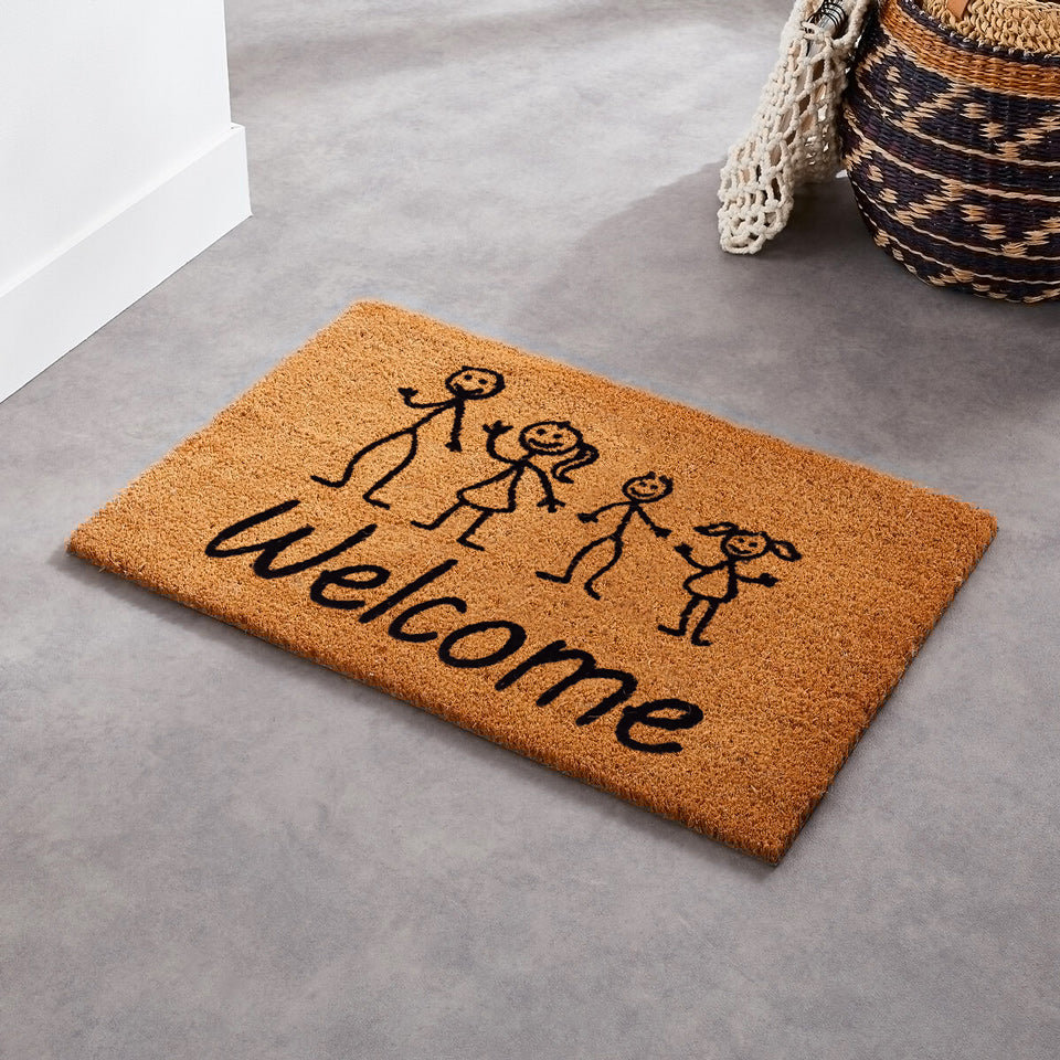 Tapete de Entrada FAMILY WELCOME 60x40cm