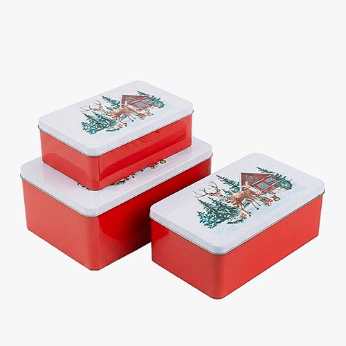 Set of 4 KAIZEN Kitchen Storage Boxes