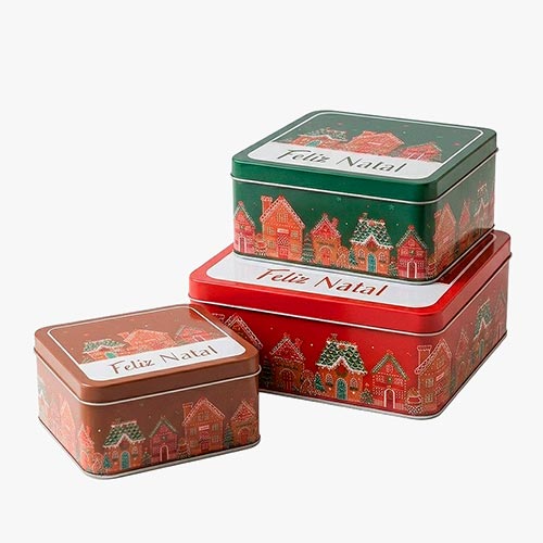 Set of 4 KAIZEN Kitchen Storage Boxes