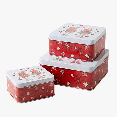 Set of 4 KAIZEN Kitchen Storage Boxes