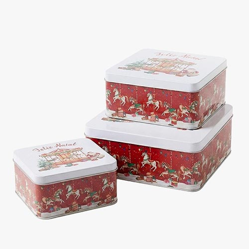 Set of 4 KAIZEN Kitchen Storage Boxes