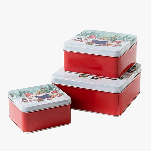 Set of 4 KAIZEN Kitchen Storage Boxes