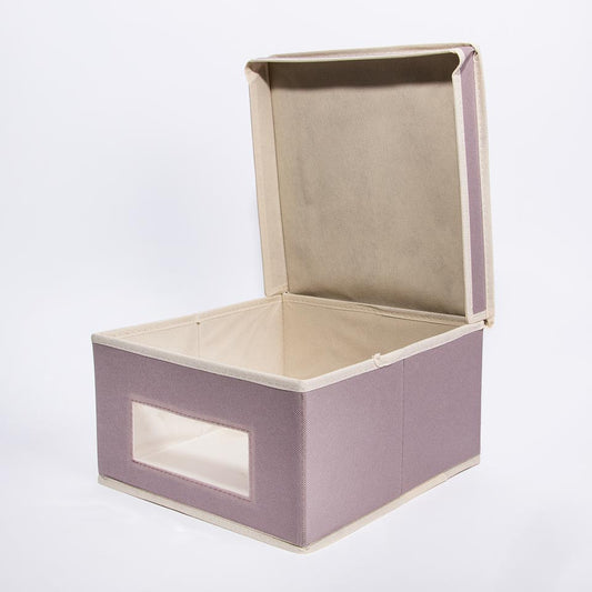 HARI Storage Box With Window 30X30X16cm