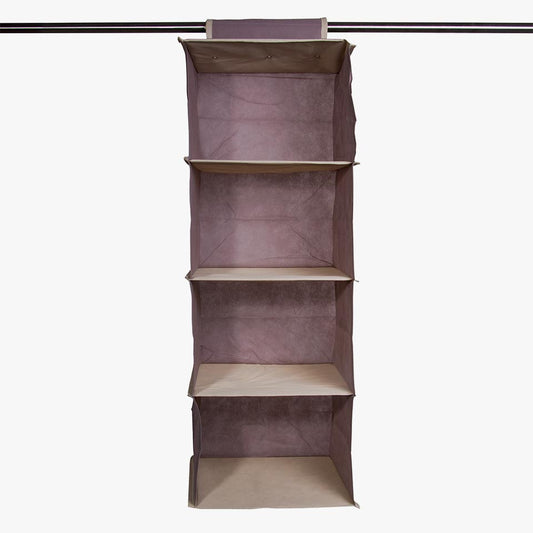 HARI Hanging Organizer With 4 Shelves 30X30X84cm