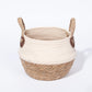 Set of 3 KOTON White and Natural Baskets