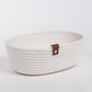 Conjunto de 3 Cestos COTTONI Branco