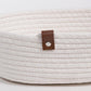 Conjunto de 3 Cestos COTTONI Branco