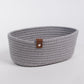 Conjunto de 3 Cestos COTTONI Cinza