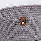 Conjunto de 3 Cestos COTTONI Cinza