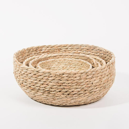 Conjunto de 4 Cestos AVILA Natural
