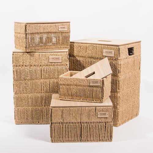 Conjunto de 5 Cestos RADIANT NEST