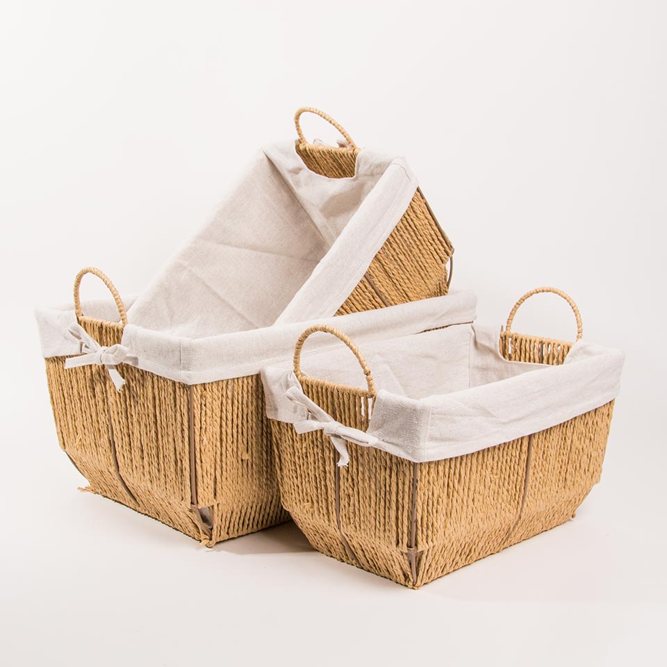 Conjunto de Cestos NATURAL BLISS