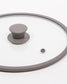 GLASS LID Grey Casserole Lid D.26cm