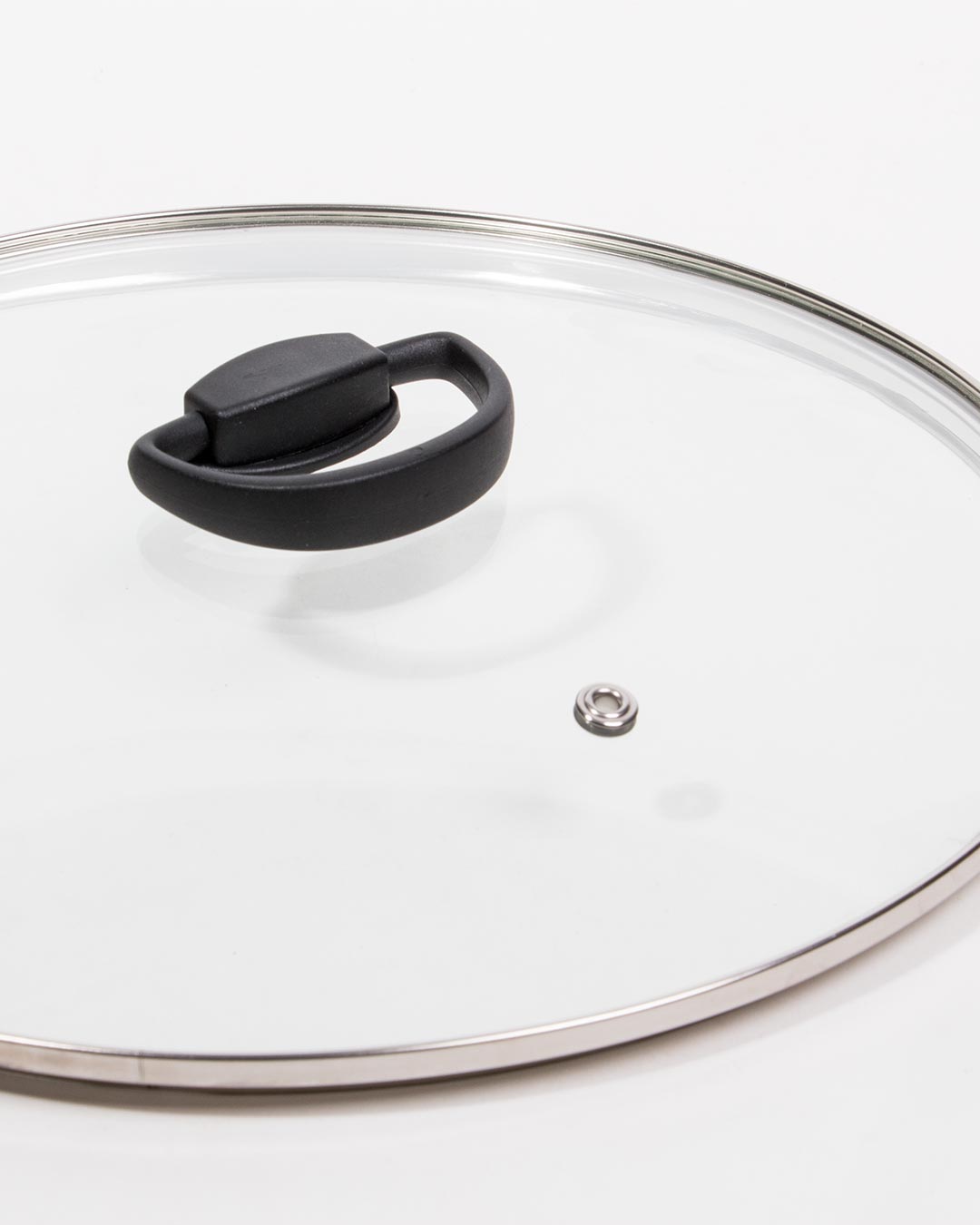 Tampa para Caçarola GLASS LID com Pega Dobrável D.28cm