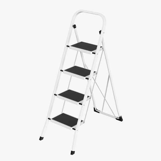 SCALA White 4-Step Ladder