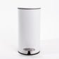 Balde do Lixo LUSTRA com Pedal Branco 5L