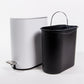 Balde do Lixo LUSTRA com Pedal Branco 5L