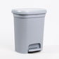 Balde do Lixo com Pedal DIAMOND Cinza 6.5L