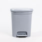 Balde do Lixo com Pedal DIAMOND Cinza 6.5L