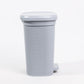 Balde do Lixo com Pedal DIAMOND Cinza 6.5L
