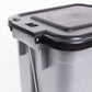 Balde do Lixo DUSTBIN com Pedal Cinza 15L