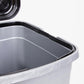 Balde do Lixo DUSTBIN com Pedal Cinza 15L