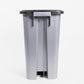 Balde do Lixo DUSTBIN com Pedal Cinza 25L