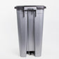 Balde do Lixo DUSTBIN com Pedal Cinza 40L