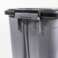Balde do Lixo DUSTBIN com Pedal Cinza 40L