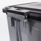 Balde do Lixo DUSTBIN com Pedal Cinza 40L