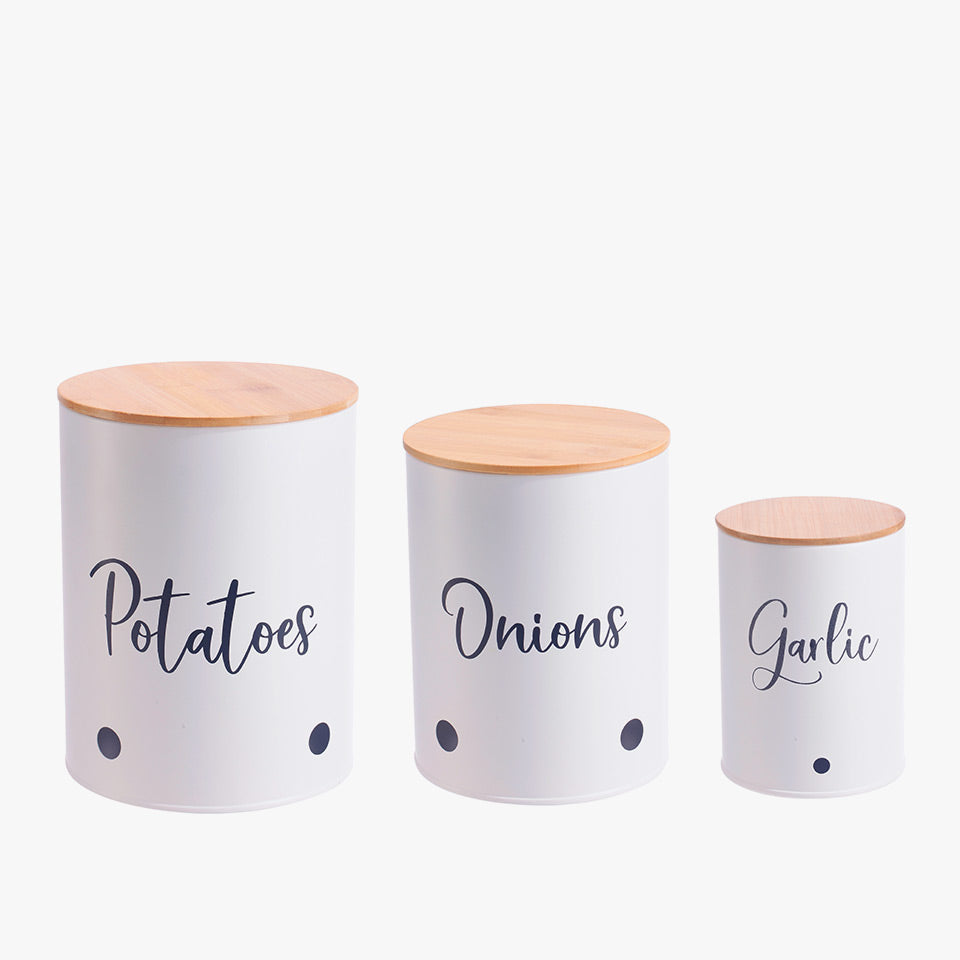 Set of 4 KAIZEN Kitchen Storage Boxes