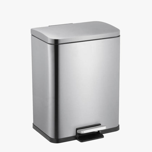 Balde do Lixo KENTSEL com Pedal Aço Inoxidável 20L