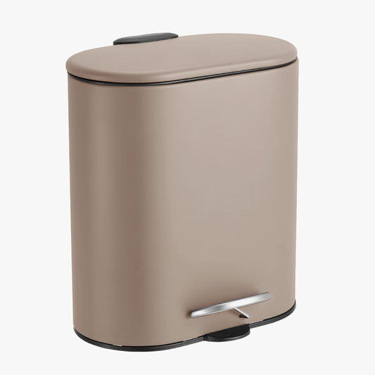 Balde do Lixo ECO URBAN com Pedal Taupe 5L