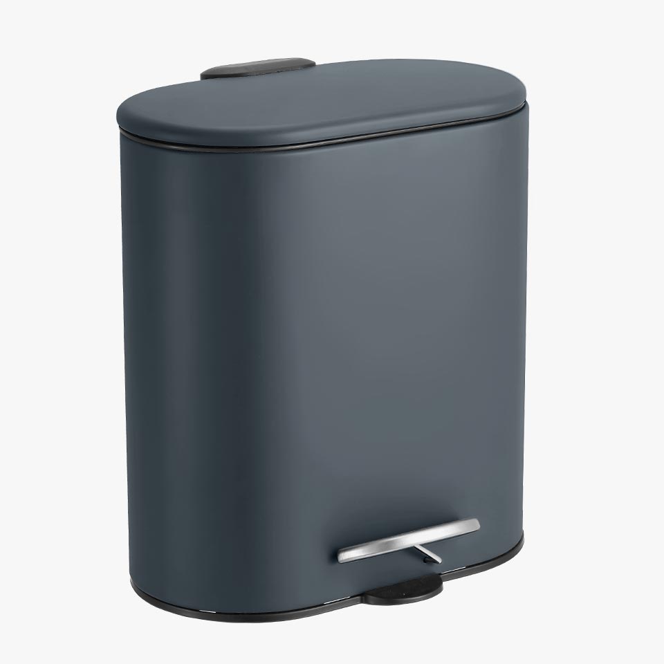 Balde do Lixo ECO URBAN com Pedal Cinza 5L