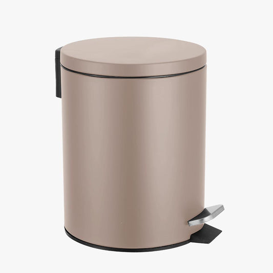 Balde do Lixo URBAN com Pedal Taupe 5L