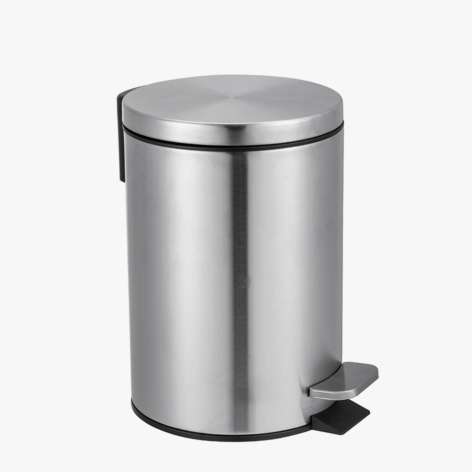 Balde do Lixo URBAN com Pedal Inox 3L
