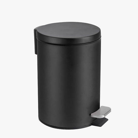 Balde do Lixo URBAN com Pedal Preto 3L