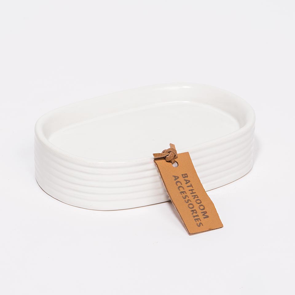 SABLÉ White Soap Dish