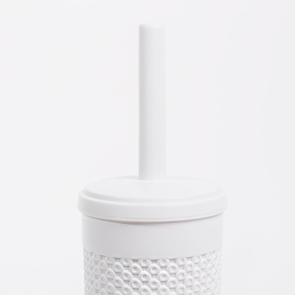DIAMOND Toilet Brush White D.10x35cm