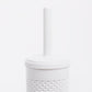 DIAMOND Toilet Brush White D.10x35cm