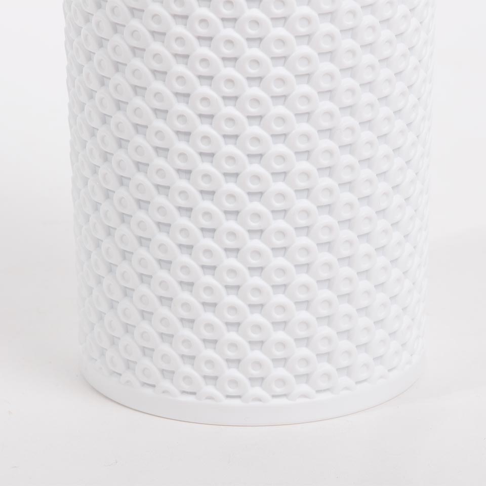 DIAMOND Toilet Brush White D.10x35cm