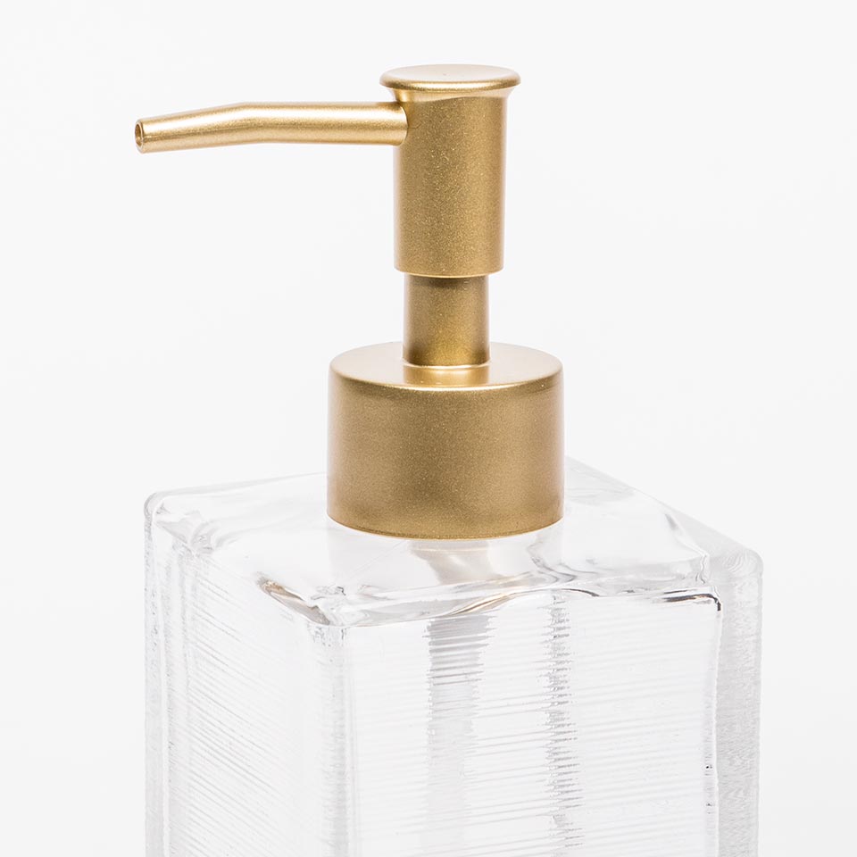 GOLD LUMO Transparent Dispenser