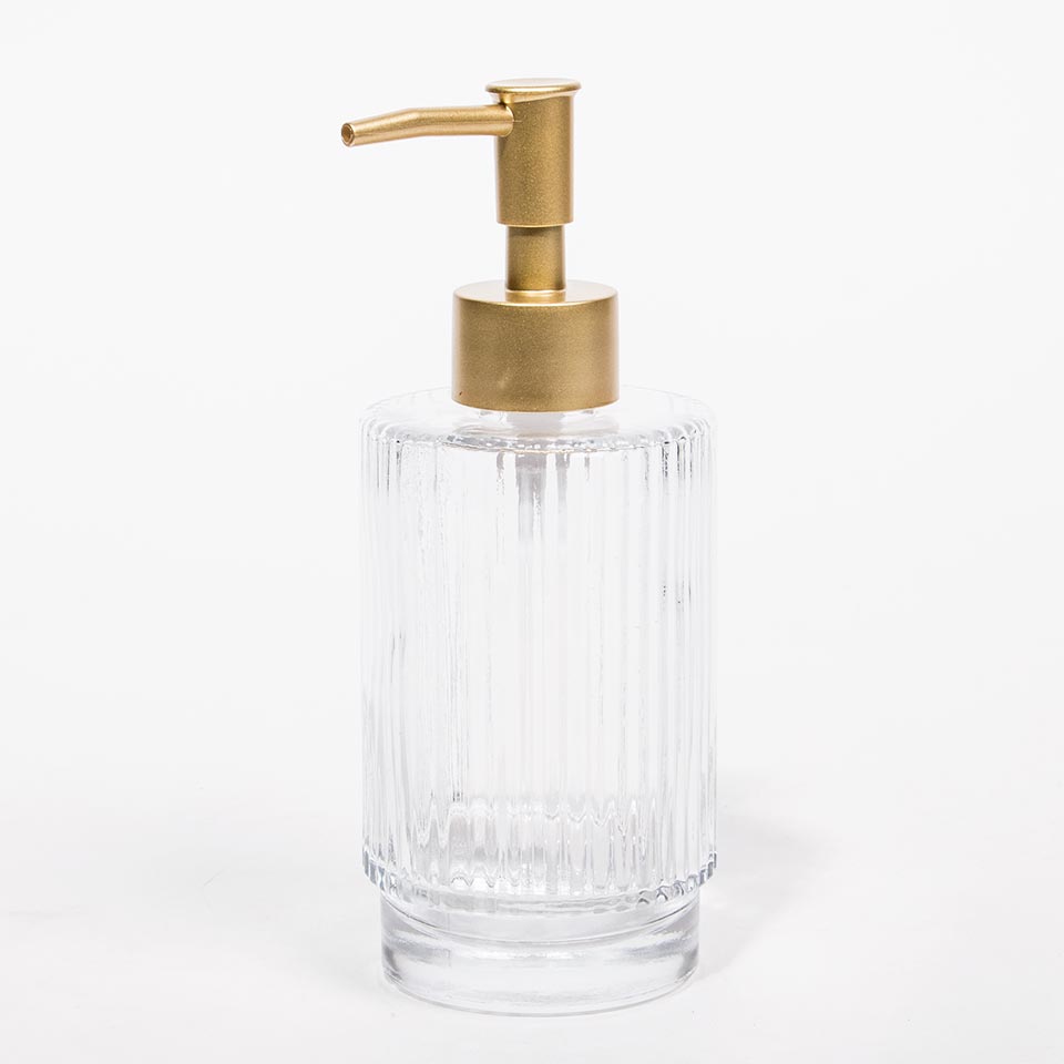 GOLD GRIDA Transparent Dispenser