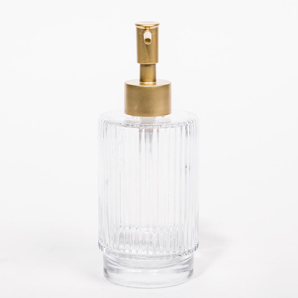 GOLD GRIDA Transparent Dispenser
