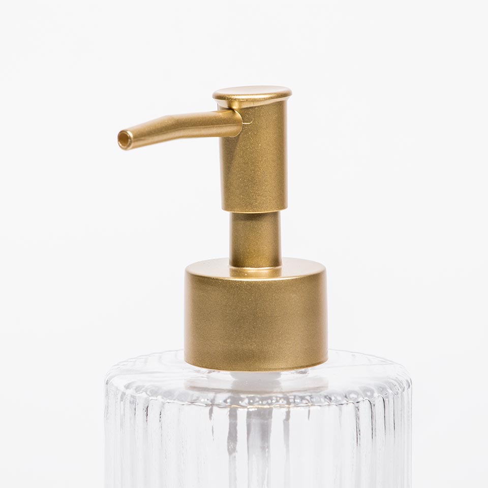 GOLD GRIDA Transparent Dispenser