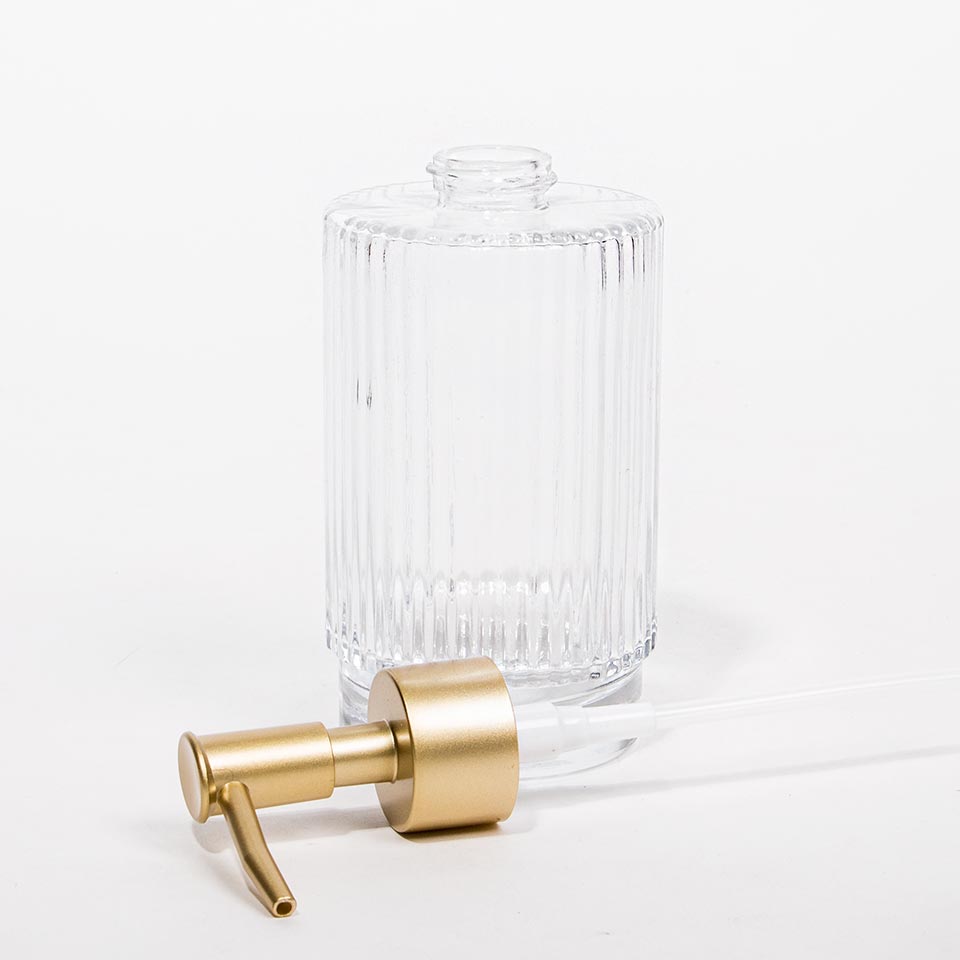 GOLD GRIDA Transparent Dispenser