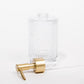 GOLD GRIDA Transparent Dispenser